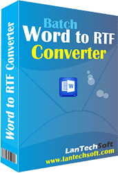 Batch Word to RTF Converter