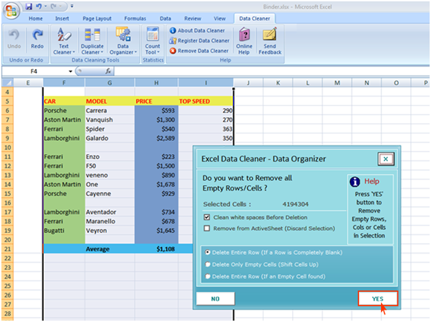 Excel Files Data Cleaning Utility Excel Files Data Cleaning Utility