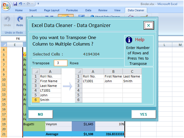 Excel Files Data Cleaning Utility Excel Files Data Cleaning Utility