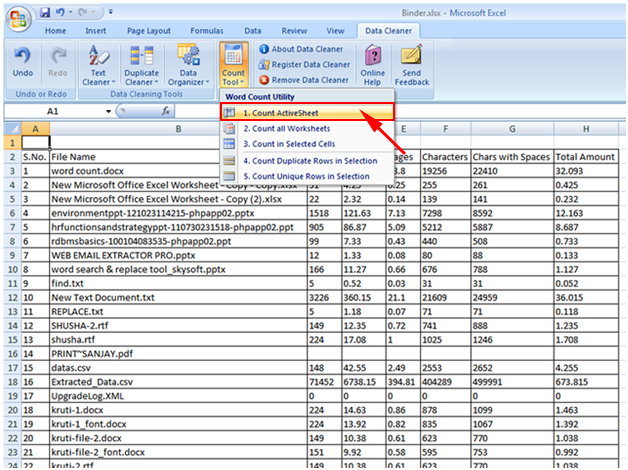 Excel Files Data Cleaning Utility Excel Files Data Cleaning Utility