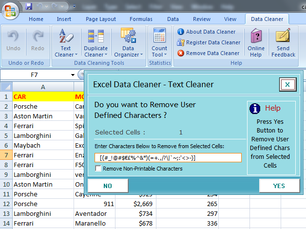 Excel Files Data Cleaning Utility Excel Files Data Cleaning Utility