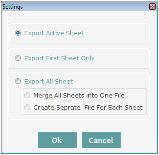 Batch Excel Files Converter