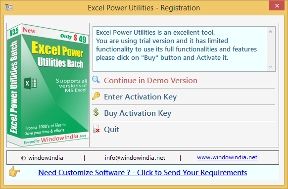 Excel Power Utilities