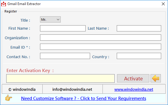 Gmail Email Extractor