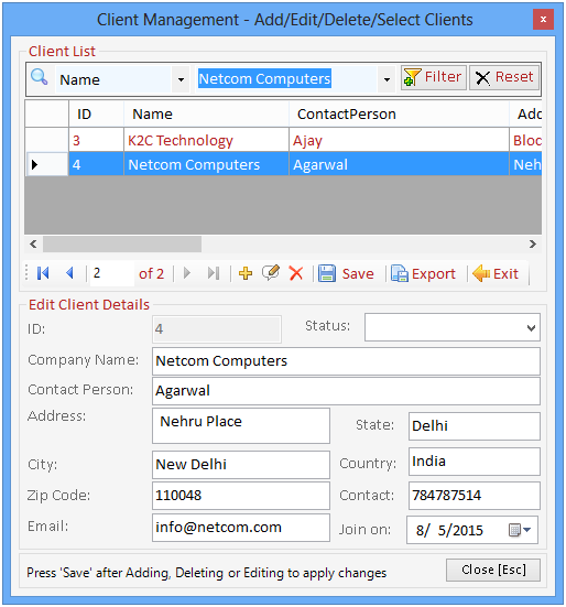 Gujarati Billing Software