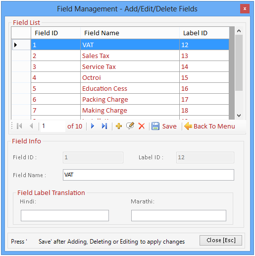 Marathi Billing Software Marathi Billing Software