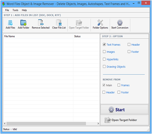 Word Object and Image Remover Word Object and Image Remover