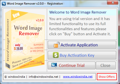 Word Image Remover Word Image Remover