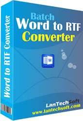 Windows 7 Doc to RTF Converter Batch 3.1.1.20 full