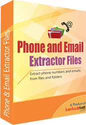 Phone and Email Extractor Files