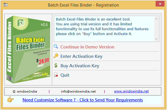 Batch Excel Files Binder