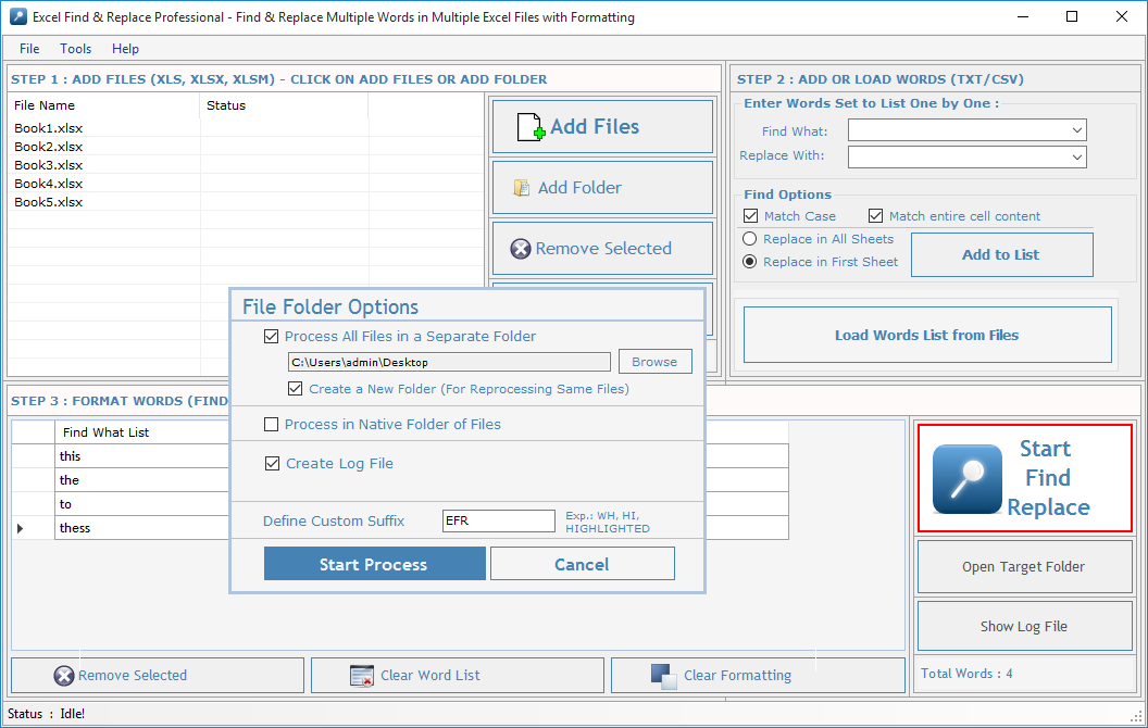 kutools excel find and replace