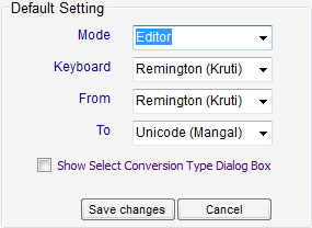 Hindi Fonts Converter and Editor